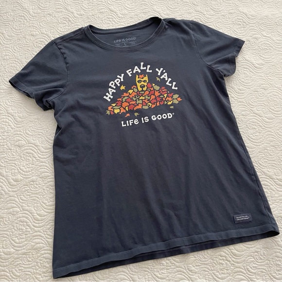 Life Is Good Short Sleeved Tee Women’s Size Large - Picture 5 of 12